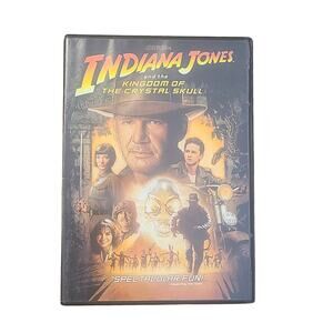 Indiana Jones and the Kingdom of the Crystal Skull (DVD - 2008, used condition